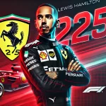 lewis hamilton career in ferrari for the season 2025