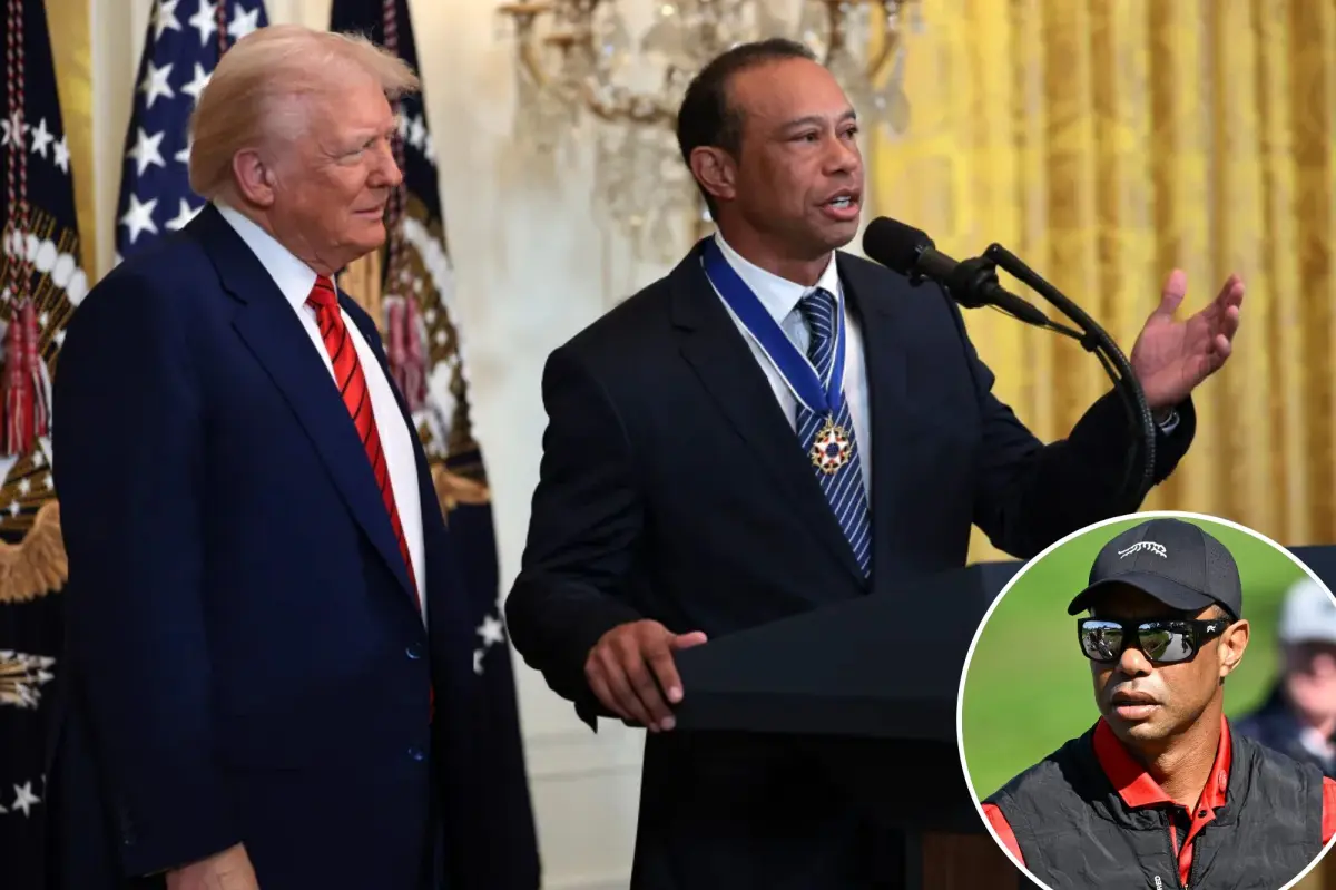 Tiger Woods and LIV chief meet President Donald Trump at White House in push to 'reunify' men's golf